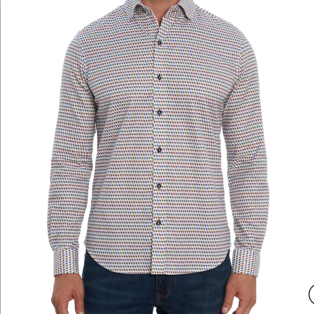 Robert Graham Oscar Mini Skull Sport Shirt